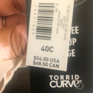 Torrid: Wire Free Push Up Plunge 40C